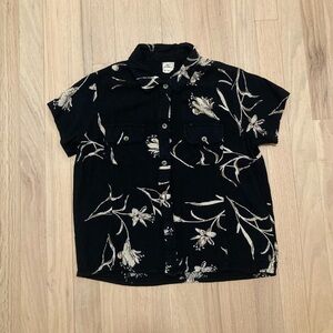 O'NEILL 🌊 Black Floral Button Down Shirt